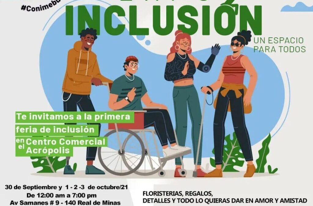Viva la ‘Expo Inclusión’ en Acrópolis