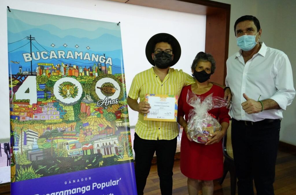 Conoce el afiche que acompañará los 400 años de Bucaramanga